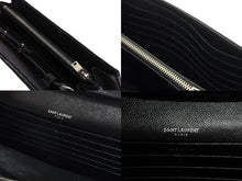 Load image into Gallery viewer, SAINT LAURENT サンローラン キルティング チェーンショルダーバック 377828 レザー ブラック ゴールド金具 美品 中古 4b001470