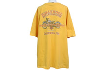 Load image into Gallery viewer, Harley Davidson ハーレーダビットソン ヴィンテージ 半袖Tシャツ American Tradition コットン イエロー サイズXL 美品 中古 4b001490