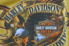 Load image into Gallery viewer, Harley Davidson ハーレーダビットソン ヴィンテージ 半袖Tシャツ American Tradition コットン イエロー サイズXL 美品 中古 4b001490