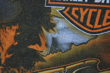 Load image into Gallery viewer, Harley Davidson ハーレーダビットソン ヴィンテージ 半袖Tシャツ American Tradition コットン イエロー サイズXL 美品 中古 4b001490