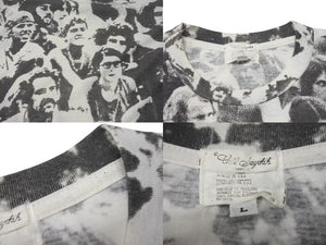 Cecil Saydah COMPANY セシルセイダ カンパニー VINTAGE ヴィンテージ 半袖Tシャツ サイズL フォトプリント 総柄 美品 中古 4b001497