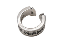 画像をギャラリービューアに読み込む, CHROME HEARTS クロムハーツ ラージ スクロース ラベル リング 13号 重量約15.1g シルバー925 美品 中古 4b001500 