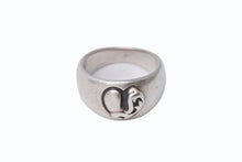 画像をギャラリービューアに読み込む, CHROME HEARTS クロムハーツ ハートインバンド リング 指輪 アクセサリー 12.2g シルバー925 サイズ16号 美品 中古 4b001516 