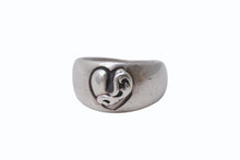画像をギャラリービューアに読み込む, CHROME HEARTS クロムハーツ ハートインバンド リング 指輪 アクセサリー 12.2g シルバー925 サイズ16号 美品 中古 4b001516 