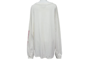 HARLEY DAVIDSON ハーレーダビッドソン VINTAGE ヴィンテージ ローズ ロゴ 長袖Ｔシャツ ホワイト 1992年 薔薇 サイズXL 美品 中古 4b001524