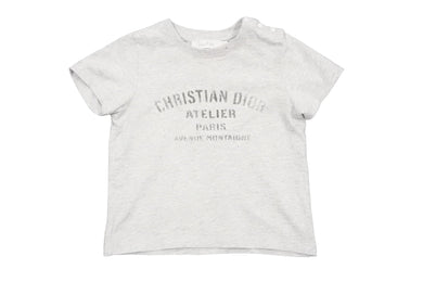 ChristianDior クリスチャンディオール ベイビーディオール キッズ アトリエ 半袖Tシャツ 1SBK43TEEA サイズ18 美品 中古 15293