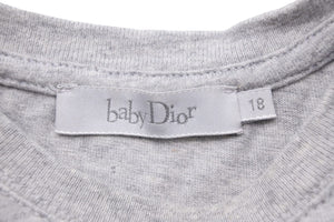 ChristianDior クリスチャンディオール ベイビーディオール キッズ アトリエ 半袖Tシャツ 1SBK43TEEA サイズ18 美品 中古 15293