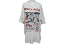 画像をギャラリービューアに読み込む, VINTAGE ヴィンテージ 80&#39;s GUNS N&#39; ROSSES ガンズアンドローゼス Live ?!*@ Like A Suicide 半袖Tシャツ 美品 中古 4b001536 