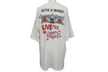 画像をギャラリービューアに読み込む, VINTAGE ヴィンテージ 80&#39;s GUNS N&#39; ROSSES ガンズアンドローゼス Live ?!*@ Like A Suicide 半袖Tシャツ 美品 中古 4b001536 