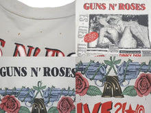 画像をギャラリービューアに読み込む, VINTAGE ヴィンテージ 80&#39;s GUNS N&#39; ROSSES ガンズアンドローゼス Live ?!*@ Like A Suicide 半袖Tシャツ 美品 中古 4b001536 