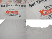 画像をギャラリービューアに読み込む, VINTAGE ヴィンテージ Xanax ザナックス Tシャツ サイズXL アルプラゾラム 抗不安薬 筋弛緩薬 良品 中古 4b001545 