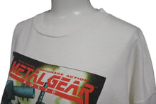 画像をギャラリービューアに読み込む, VINTAGE ヴィンテージ METAL GEAR SOLID メタルギア ソリッド 半袖Ｔシャツ ホワイト コナミ 1998年 ゲーム プリントサイズXL 良品 中古 4b001546 