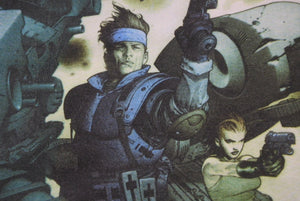 VINTAGE ヴィンテージ METAL GEAR SOLID メタルギア ソリッド 半袖Ｔシャツ ホワイト コナミ 1998年 ゲーム プリントサイズXL 良品 中古 4b001546 