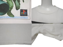 画像をギャラリービューアに読み込む, VINTAGE ヴィンテージ METAL GEAR SOLID メタルギア ソリッド 半袖Ｔシャツ ホワイト コナミ 1998年 ゲーム プリントサイズXL 良品 中古 4b001546 