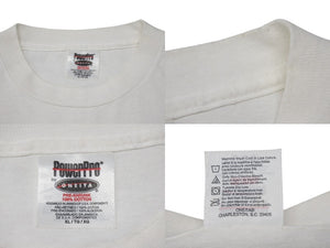 VINTAGE ヴィンテージ METAL GEAR SOLID メタルギア ソリッド 半袖Ｔシャツ ホワイト コナミ 1998年 ゲーム プリントサイズXL 良品 中古 4b001546 