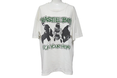 VINTAGE ヴィンテージ 90's BEASTIE BOYS ビースティーボーイズ CHECK YOUR HEAD Tシャツ サイズL 1992年 良品 中古 4b001563 