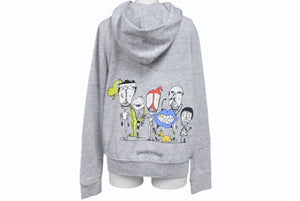 CHROME HEARTS クロムハーツ MATTY BOY マッティボーイ ジップアップフーディー パーカー サイズS ホースシュー グレー 良品 中古 4b001580