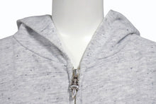 Load image into Gallery viewer, CHROME HEARTS クロムハーツ MATTY BOY マッティボーイ ジップアップフーディー パーカー サイズS ホースシュー グレー 良品 中古 4b001580