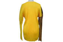 Load image into Gallery viewer, 極美品 ISSEY MIYAKE イッセイミヤケ PLEATSPLEASE プリーツプリーズ カットソー PP04-JK702 サイズ3 森村泰昌 96AW ゲストアーティスト 中古 4b001591