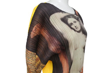 Load image into Gallery viewer, 極美品 ISSEY MIYAKE イッセイミヤケ PLEATSPLEASE プリーツプリーズ カットソー PP04-JK702 サイズ3 森村泰昌 96AW ゲストアーティスト 中古 4b001591