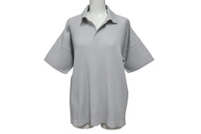 Load image into Gallery viewer, HOMME PLISSE ISSEY MIYAKE オムプリッセ イッセイミヤケ プリーツスキッパーシャツ HP55JM330 サイズ2 グレー 美品 中古 4b001612