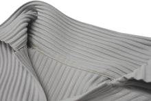 Load image into Gallery viewer, HOMME PLISSE ISSEY MIYAKE オムプリッセ イッセイミヤケ プリーツスキッパーシャツ HP55JM330 サイズ2 グレー 美品 中古 4b001612