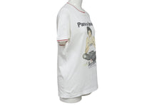 Load image into Gallery viewer, DOLCE&amp;GABBANA ドルチェアンドガッバーナ 半袖リンガーTシャツ サイズXS Pane e jeans フォトプリント ホワイト 美品 中古 4b001626