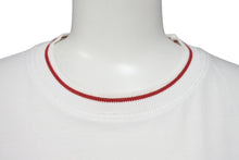 Load image into Gallery viewer, DOLCE&amp;GABBANA ドルチェアンドガッバーナ 半袖リンガーTシャツ サイズXS Pane e jeans フォトプリント ホワイト 美品 中古 4b001626