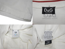 Load image into Gallery viewer, DOLCE&amp;GABBANA ドルチェアンドガッバーナ 半袖リンガーTシャツ サイズXS Pane e jeans フォトプリント ホワイト 美品 中古 4b001626