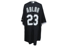 Load image into Gallery viewer, MLB Majestic マジェスティック ホワイトソックス ベースボールシャツ ABLOH 23 ポリエステル製 ブラック サイズXL 美品 中古 4b001629