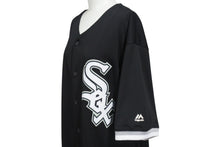 Load image into Gallery viewer, MLB Majestic マジェスティック ホワイトソックス ベースボールシャツ ABLOH 23 ポリエステル製 ブラック サイズXL 美品 中古 4b001629
