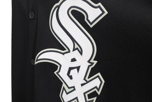 MLB Majestic マジェスティック ホワイトソックス ベースボールシャツ ABLOH 23 ポリエステル製 ブラック サイズXL 美品 中古 4b001629