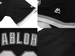 MLB Majestic マジェスティック ホワイトソックス ベースボールシャツ ABLOH 23 ポリエステル製 ブラック サイズXL 美品 中古 4b001629