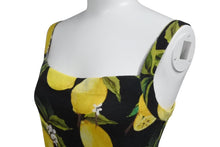 Load image into Gallery viewer, 極美品 DOLCE&amp;GABBANA ドルチェアンドガッバーナ キャミソール FN907K サイズ36 カシミヤ シルク ボタニカル レモン 総柄 中古 4b001658