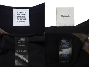 VETEMENTS ヴェトモン ワンピース ロゴ トップス イタリア製 ポリアミド エラスタン ブラウン サイズS 美品 中古 4b001660