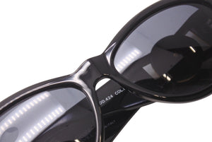 GIANNI VERSACE ジャンヌ ヴェルサーチ サングラス MOD424 メデューサ ロゴ プラスチック メタル ブラック 美品 中古 4b001681