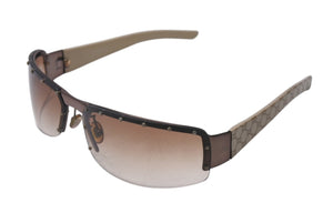 GUCCI グッチ サングラス GG柄 GG1838/F/S メタルプラスチック ブラウンベージュ サイズ70◻︎14 美品 中古 4b001716 