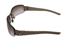 画像をギャラリービューアに読み込む, GUCCI グッチ サングラス GG柄 GG1838/F/S メタルプラスチック ブラウンベージュ サイズ70◻︎14 美品 中古 4b001716 