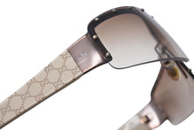 画像をギャラリービューアに読み込む, GUCCI グッチ サングラス GG柄 GG1838/F/S メタルプラスチック ブラウンベージュ サイズ70◻︎14 美品 中古 4b001716 