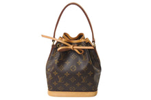 Load image into Gallery viewer, LOUIS VUITTON ルイヴィトン ミニノエ ハンドバッグ M42227 モノグラム PVC レザー ブラウン ゴールド金具 美品 中古 4b001722