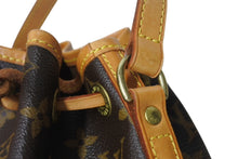 Load image into Gallery viewer, LOUIS VUITTON ルイヴィトン ミニノエ ハンドバッグ M42227 モノグラム PVC レザー ブラウン ゴールド金具 美品 中古 4b001722