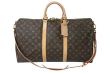 Load image into Gallery viewer, 極美品 LOUIS VUITTON ルイヴィトン キーポルバンドリエール50 モノグラムキャンバス M41416 ボストンバッグ 中古 4b001728