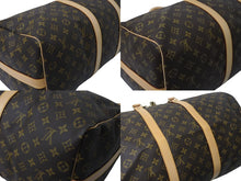 Load image into Gallery viewer, 極美品 LOUIS VUITTON ルイヴィトン キーポルバンドリエール50 モノグラムキャンバス M41416 ボストンバッグ 中古 4b001728
