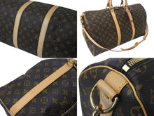 Load image into Gallery viewer, 極美品 LOUIS VUITTON ルイヴィトン キーポルバンドリエール50 モノグラムキャンバス M41416 ボストンバッグ 中古 4b001728