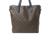 Load image into Gallery viewer, LOUIS VUITTON ルイヴィトン ディヴィス トートバッグ モノグラム マカサー M56708 ブラウン ブラック シルバー金具 良品 中古 4b001777