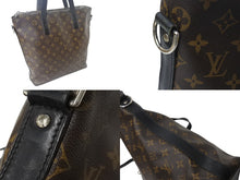Load image into Gallery viewer, LOUIS VUITTON ルイヴィトン ディヴィス トートバッグ モノグラム マカサー M56708 ブラウン ブラック シルバー金具 良品 中古 4b001777