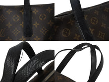 Load image into Gallery viewer, LOUIS VUITTON ルイヴィトン ディヴィス トートバッグ モノグラム マカサー M56708 ブラウン ブラック シルバー金具 良品 中古 4b001777