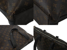 Load image into Gallery viewer, LOUIS VUITTON ルイヴィトン ディヴィス トートバッグ モノグラム マカサー M56708 ブラウン ブラック シルバー金具 良品 中古 4b001777