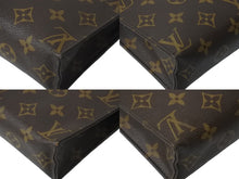 画像をギャラリービューアに読み込む, LOUIS VUITTON ルイヴィトン ポシェット トワレット 19 ポーチ M47544 モノグラムキャンバス ブラウン ゴールド金具 美品 中古 4b001778