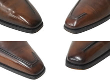 Load image into Gallery viewer, Berluti ベルルッティ ダービー パティーヌ Asymetrique Demesure アシンメトリック レースアップ シューズ 29cm 美品 中古 4b001786